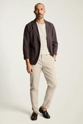 Lightweight Chino / Bonobos - espresso brown stripe