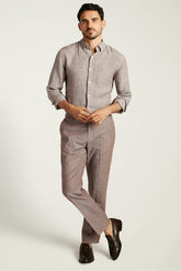Primo Chino / Bonobos - khaki linen twill