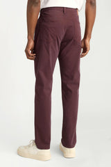Italian Brushed 5-Pocket Pants / Bonobos - cherry chocolate