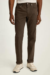 Italian Brushed 5-Pocket Pants / Bonobos - dark coffee