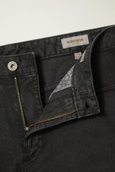 Italian Brushed 5-Pocket Pants - Straight Fit / Bonobos - jet black
