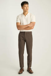 Weekday Warrior Dress Pants / Bonobos - tuesday brown micro dobby