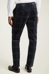 Velvet Trousers / Bonobos - holiday plaid