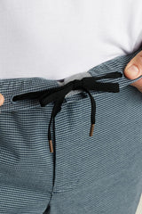 The Off Duty Pant / Bonobos - navy blue houndstooth