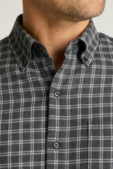 Everyday Lightweight Flannel Shirt / Bonobos - charcoal newton plaid