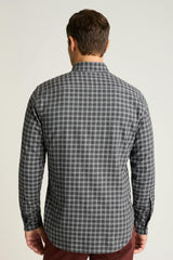 Everyday Lightweight Flannel Shirt / Bonobos - charcoal newton plaid