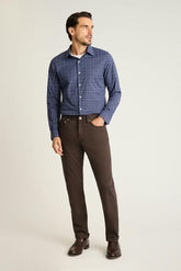 Tech Button Down Shirt / Bonobos - navy rothwell plaid