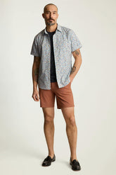 Riviera Short Sleeve Shirt / Bonobos - white prescott floral