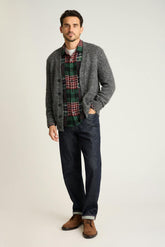 Reveler Patchwork Shirt / Bonobos - red green multi plaid