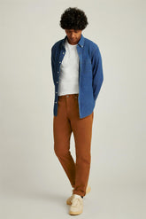 Everyday Denim Shirt / Bonobos - medium blue wash