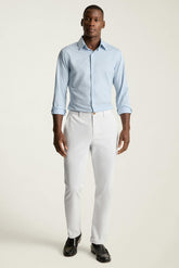 Tech Pique Button Down Shirt / Bonobos - light blue texture