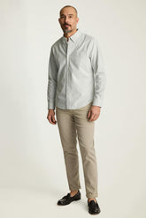 Everyday Oxford Shirt / Bonobos - green harlton stripe