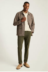 Gramercy Denim Beau Chore Jacket / Bonobos - brown vintage wash