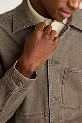 Gramercy Denim Beau Chore Jacket / Bonobos - brown vintage wash