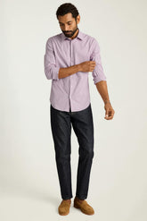 Tech Button Down Shirt / Bonobos - pink ryanly plaid