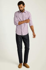 Tech Button Down Shirt / Bonobos - pink ryanly plaid