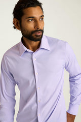 Tech Button Down Shirt / Bonobos - lavender