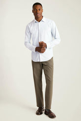 Tech Button Down Shirt / Bonobos - multi blue micro stripe