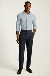 Tech Button Down Shirt / Bonobos - blue leon plaid