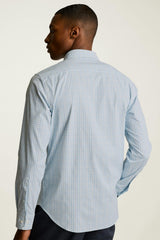Tech Button Down Shirt / Bonobos - blue leon plaid