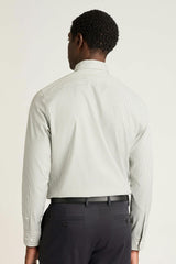 Weekday Warrior Dress Shirt / Bonobos - olive melville stripe