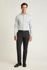 Jetsetter Stretch Dress Shirt / Bonobos - grey micro check