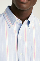 Everyday Oxford Shirt / Bonobos - hazy blue milos stripe