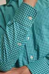 Everyday Shirt / Bonobos - blue lagoon mini gingham