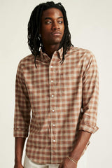 Everyday Shirt / Bonobos - brown leon plaid