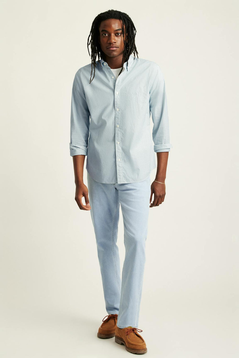 Everyday Shirt / Bonobos - blue green stripe