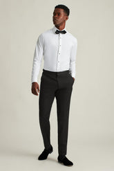 Empire Stretch Tuxedo Shirt / Bonobos - white with studs