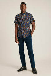 Riviera Short Sleeve Shirt / Bonobos - dynamic flowers