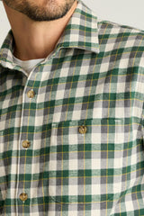 Fireside Flannel Shirt / Bonobos - green shay check