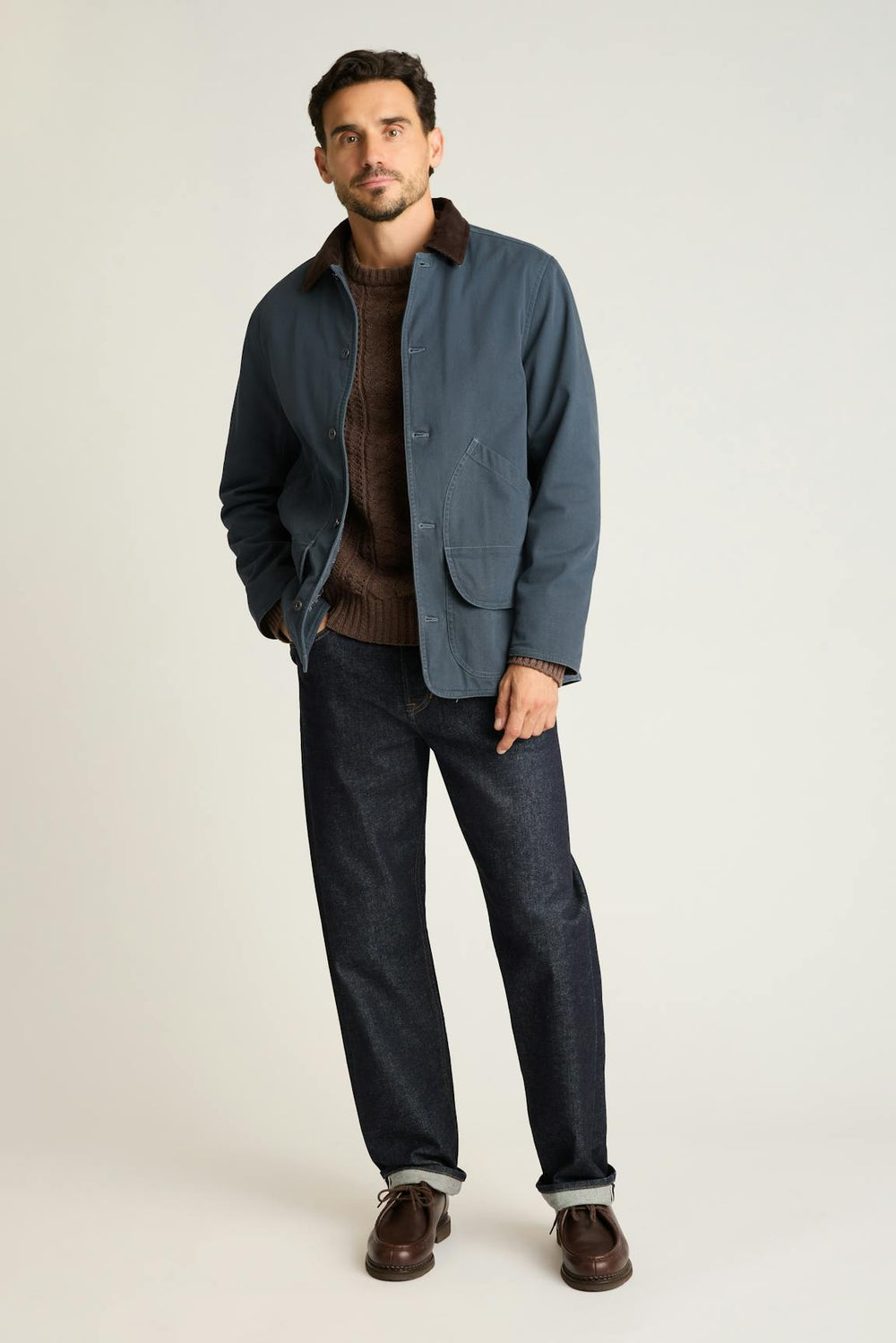 Canvas Ranch Jacket / Bonobos - midnight navy