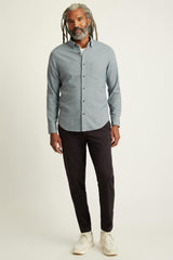 Everyday Lightweight Flannel Shirt / Bonobos - navy grey houndstooth