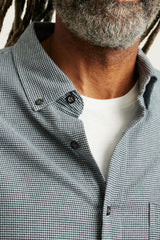 Everyday Lightweight Flannel Shirt / Bonobos - navy grey houndstooth