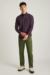 Performance Flannel Shirt / Bonobos - berry houndstooth