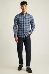Everyday Lightweight Flannel Shirt / Bonobos - navy lavender plaid
