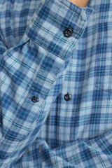 Everyday Lightweight Flannel Shirt / Bonobos - heather blue heywood plaid