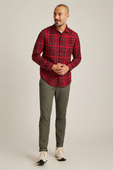 Fireside Flannel Shirt / Bonobos - red nichols plaid