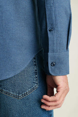 Everyday Lightweight Flannel Shirt / Bonobos - dark navy houndstooth