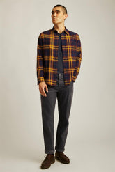 Fireside Flannel Shirt / Bonobos - harvest plaid