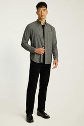Everyday Lightweight Flannel Shirt / Bonobos - heather grey vines