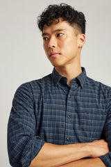 Everyday Lightweight Flannel Shirt / Bonobos - blue gladstone plaid