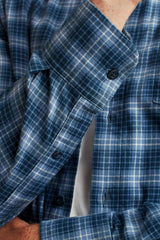 Everyday Lightweight Flannel Shirt / Bonobos - blue bonfire plaid