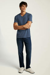 Forever Soft Cotton V-Neck Tee / Bonobos - bright navy