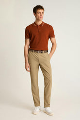 Fairgame Sweater Polo / Bonobos - brick