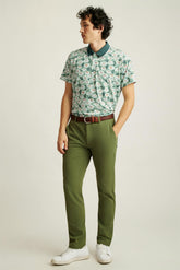 Performance Golf Polo / Bonobos - green goodman floral