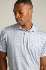 Performance Golf Polo / Bonobos - white palm trees