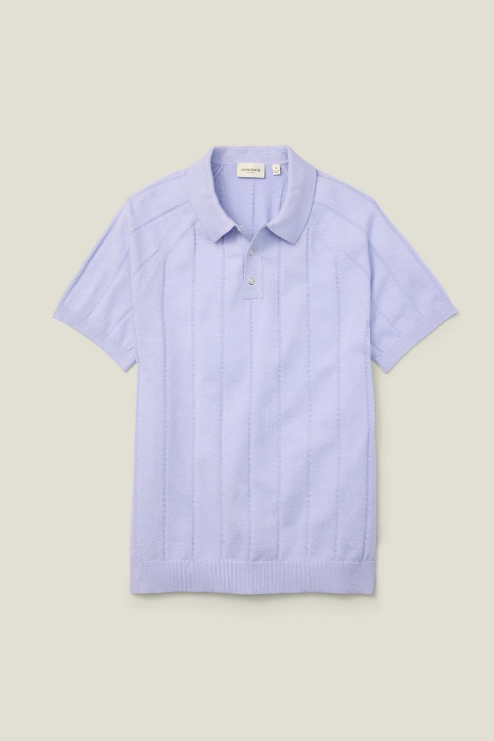 Hudson Sweater Polo / Bonobos - pale lavender